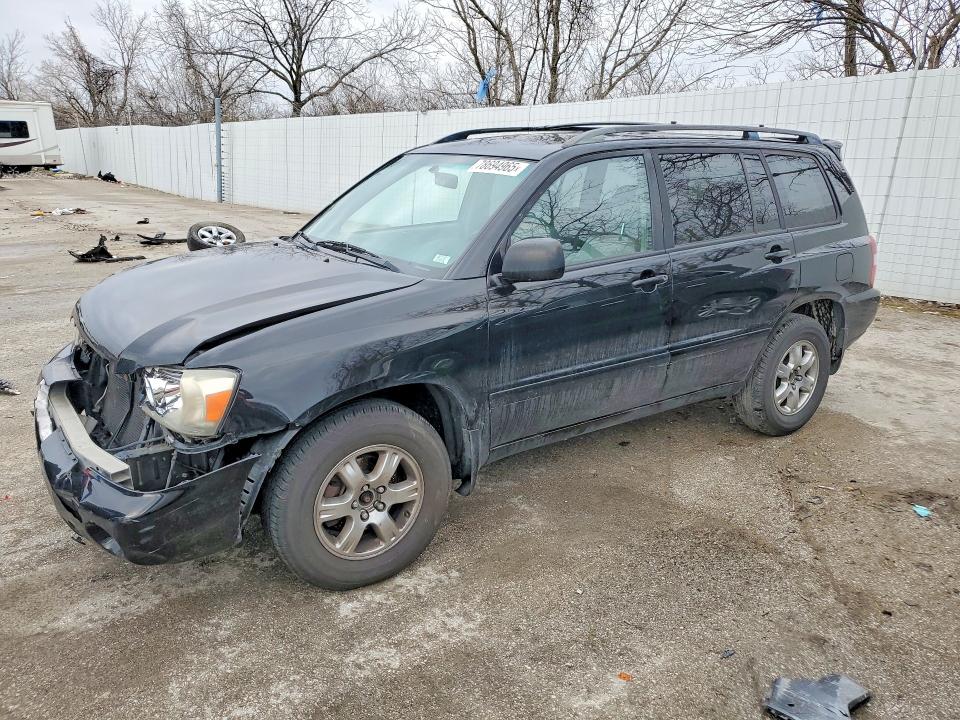 TOYOTA HIGHLANDER 2007 with VIN JTEGP21A470139843 - Photo from auction