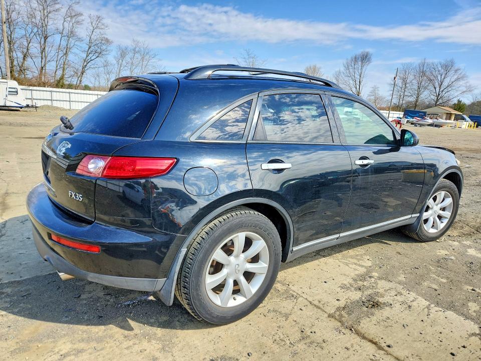 Photo 3 from auction – 2005 INFINITI FX35 with VIN JNRAS08W45X211207