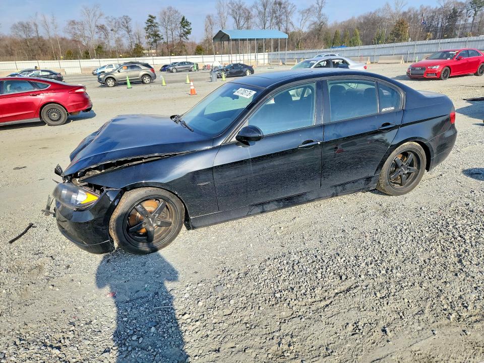 BMW 325 2006 with VIN WBAVB13596KX67370 - Photo from auction