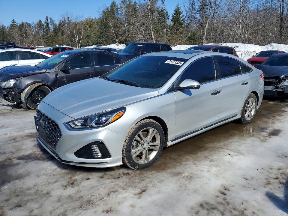HYUNDAI SONATA 2019 with VIN 5NPE34AF4KH818750 - Photo from auction