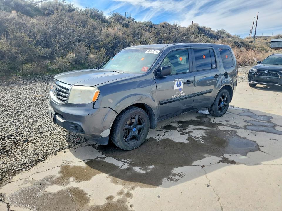 HONDA PILOT 2013 مع رقم تعريف المركبة 5FNYF3H27DB029365 - صورة من المزاد