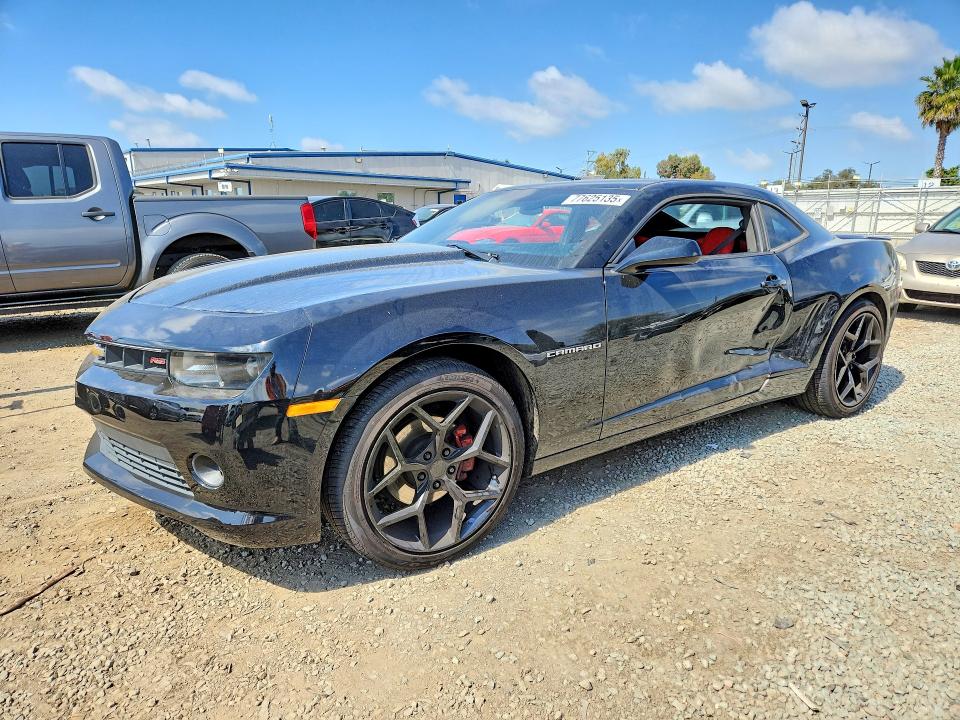 CHEVROLET CAMARO 2015 with VIN 2G1FF1E32F9171406 - Photo from auction
