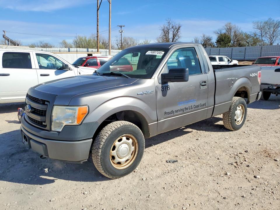 FORD F150 2013 with VIN 1FTMF1EM4DFC47056 - Photo from auction