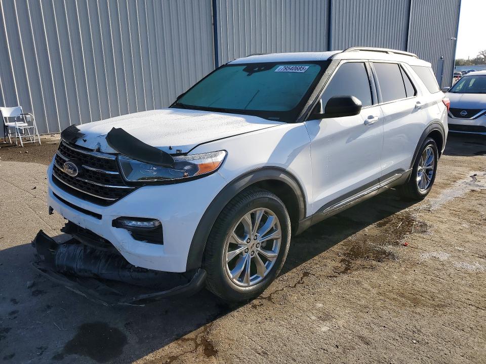 FORD EXPLORER 2021 with VIN 1FMSK7DHXMGA68407 - Photo from auction