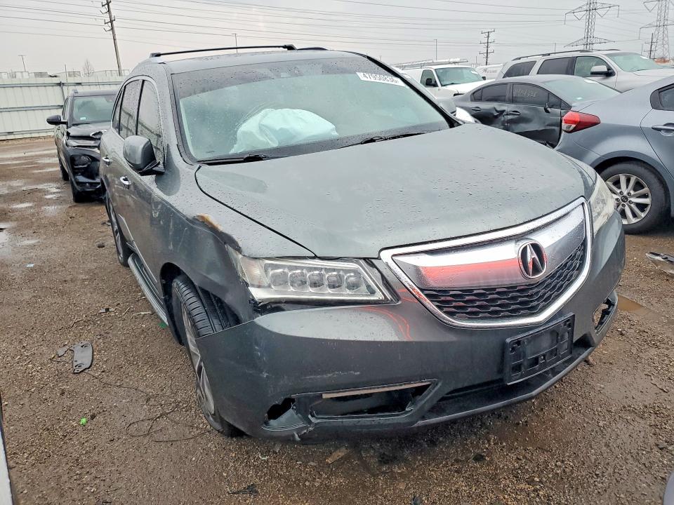 Photo 4 from auction – 2014 ACURA MDX with VIN 5FRYD4H4XEB011455
