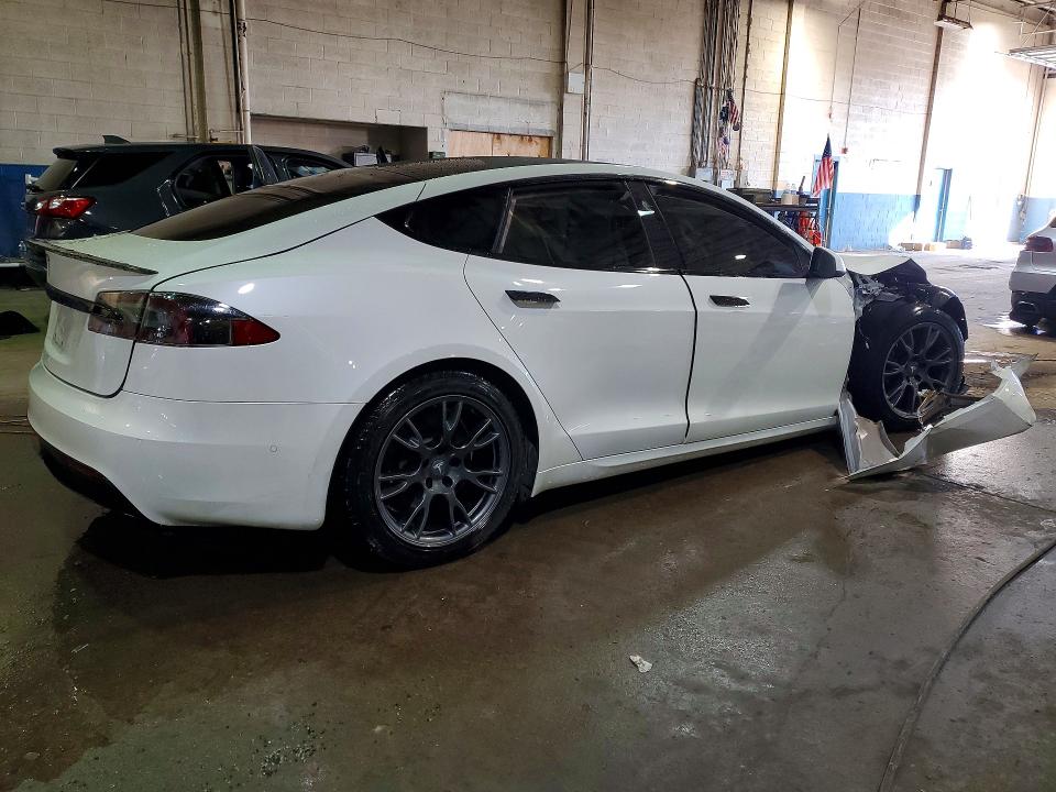 Photo 3 from auction – 2022 TESLA MODEL S with VIN 5YJSA1E5XNF471601