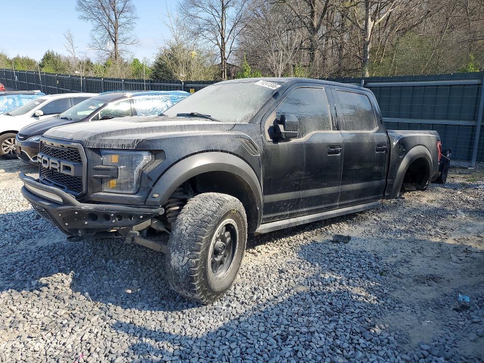 FORD F150 2018 with VIN 1FTFW1RG1JFA65548 - Photo from auction