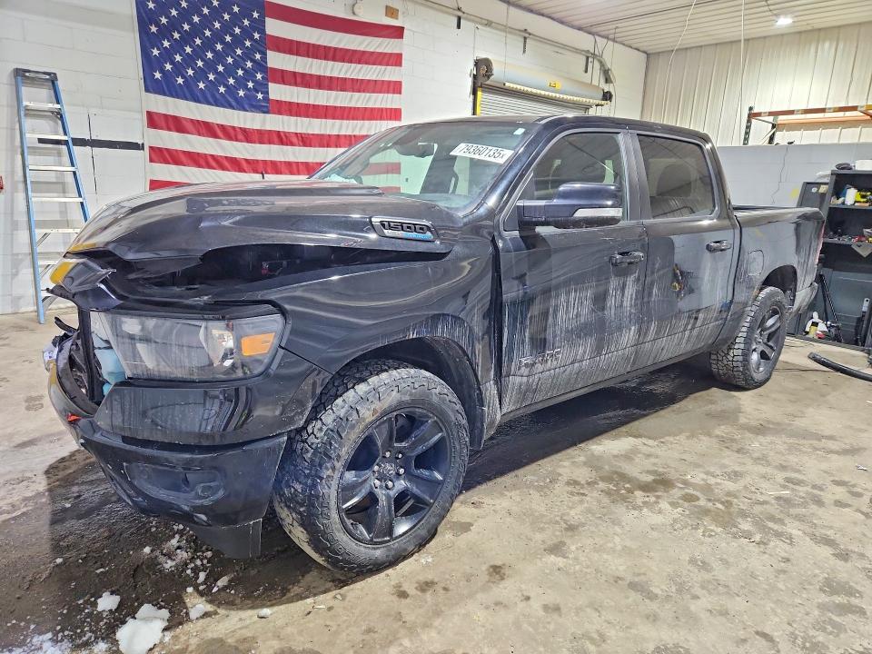 RAM 1500 2021 with VIN 1C6SRFFTXMN682324 - Photo from auction