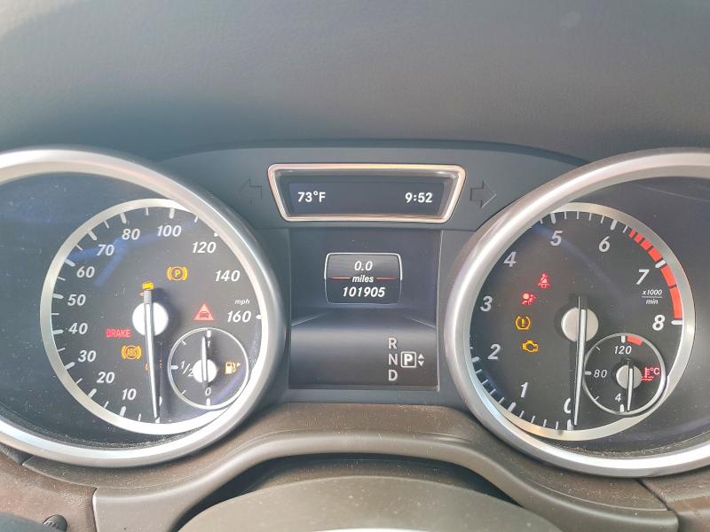 Photo 9 from auction – 2015 MERCEDES-BENZ ML with VIN 4JGDA5JB8FA580849