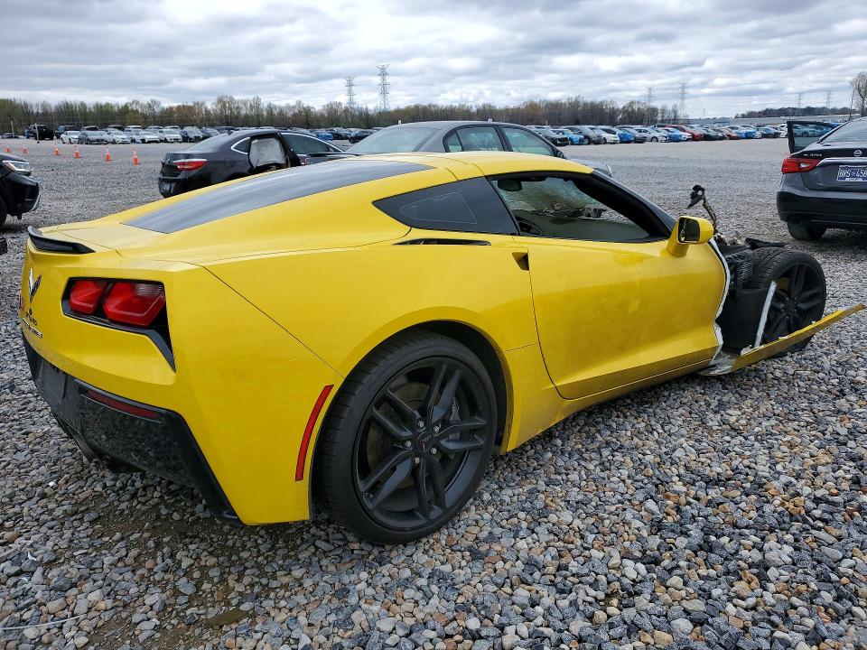 Photo 3 from auction – 2019 CHEVROLET CORVETTE with VIN 1G1YB2D78K5109949
