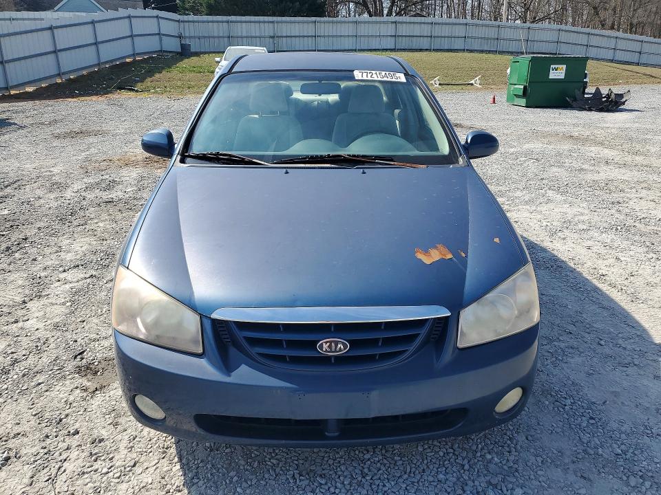 Photo 5 from auction – 2005 KIA SPECTRA with VIN KNAFE121855109028
