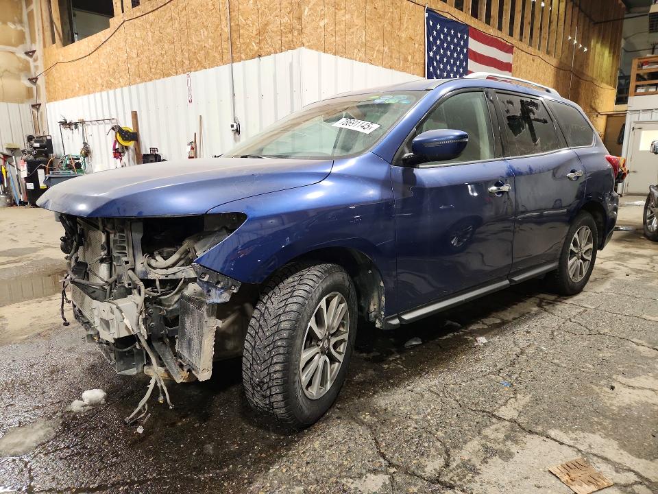 NISS PATHFINDER 2019 with VIN 5N1DR2MM8KC623492 - Photo from auction