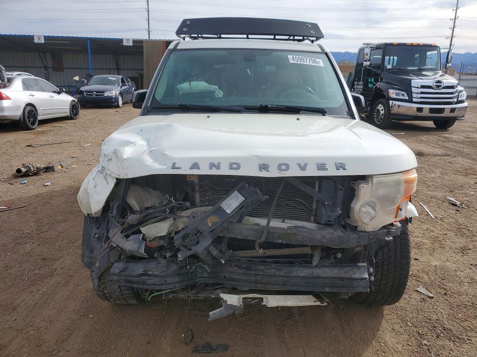 Photo 5 from auction – 2007 LAND ROVER LR3 with VIN SALAE25427A437699