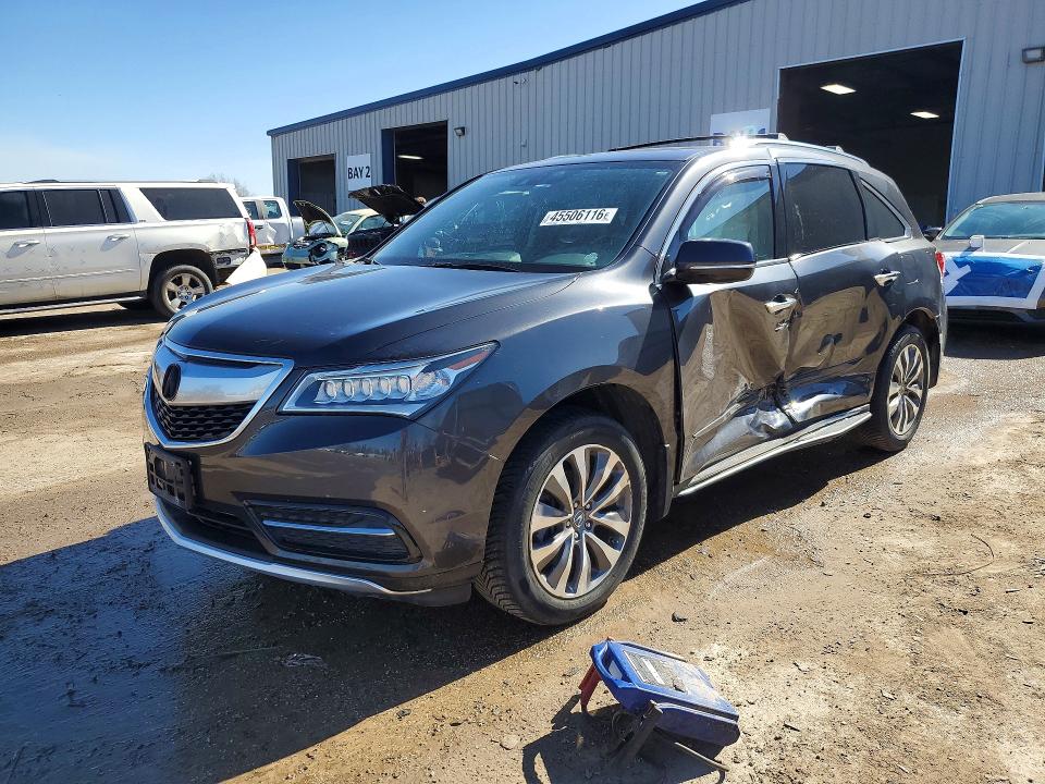 ACURA MDX 2014 с VIN 5FRYD4H4XEB006272 - Снимка от търг