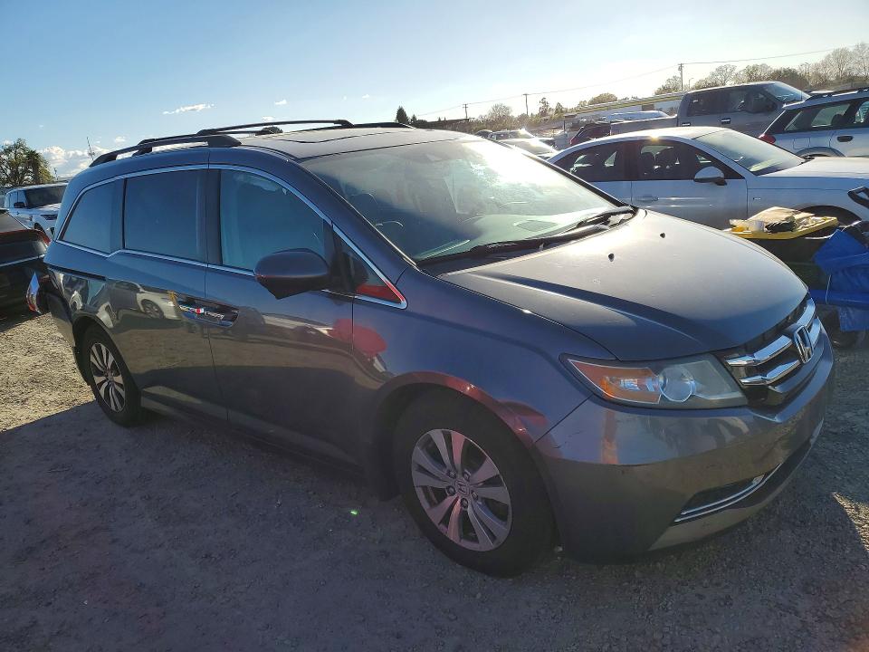 Photo 4 from auction – 2014 HONDA ODYSSEY with VIN 5FNRL5H67EB048754
