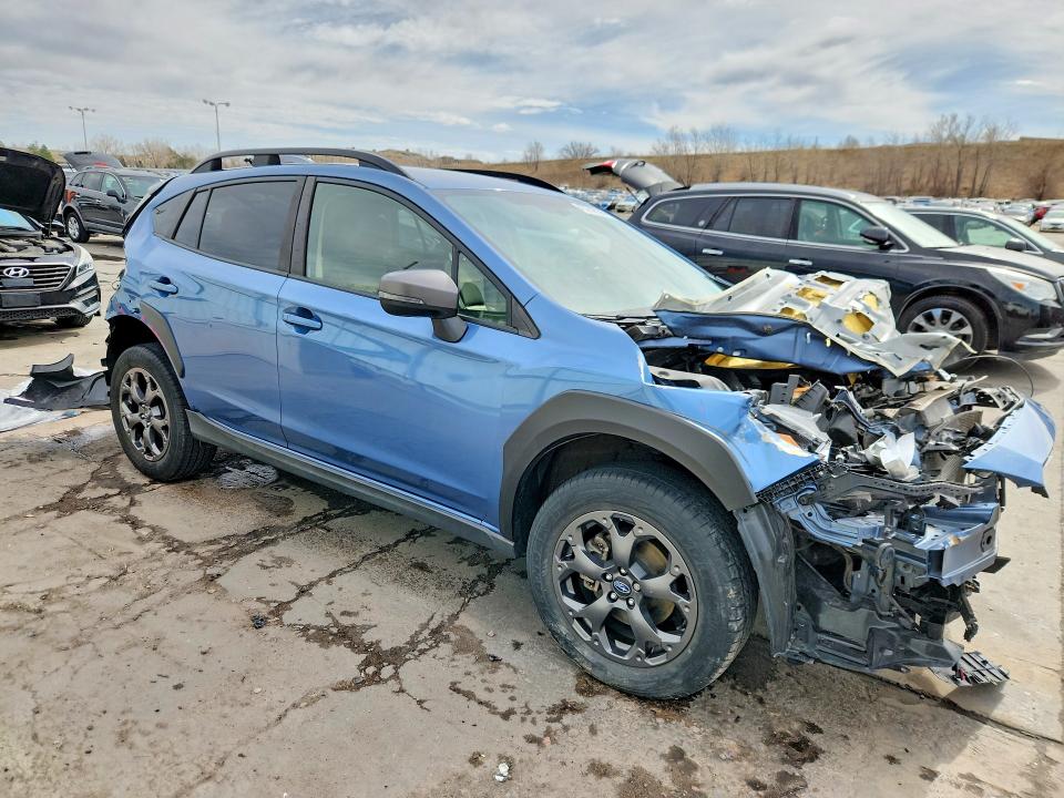 Photo 4 from auction – 2022 SUBARU CROSSTREK with VIN JF2GTHRC7NH257393