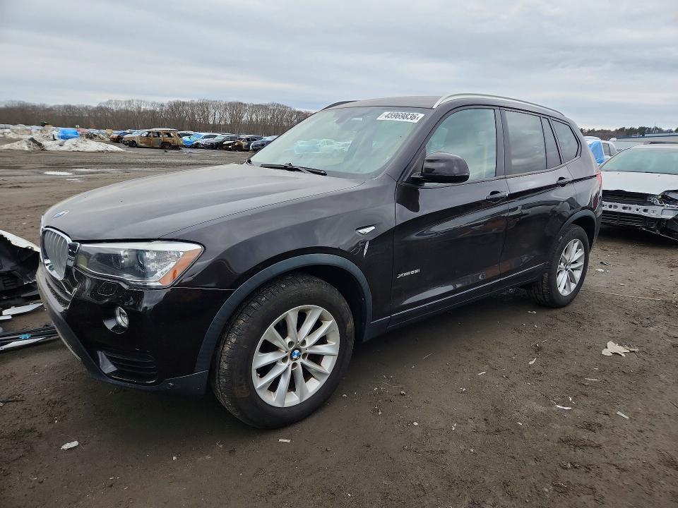 BMW X3 2016 with VIN 5UXWX9C50G0D75271 - Photo from auction