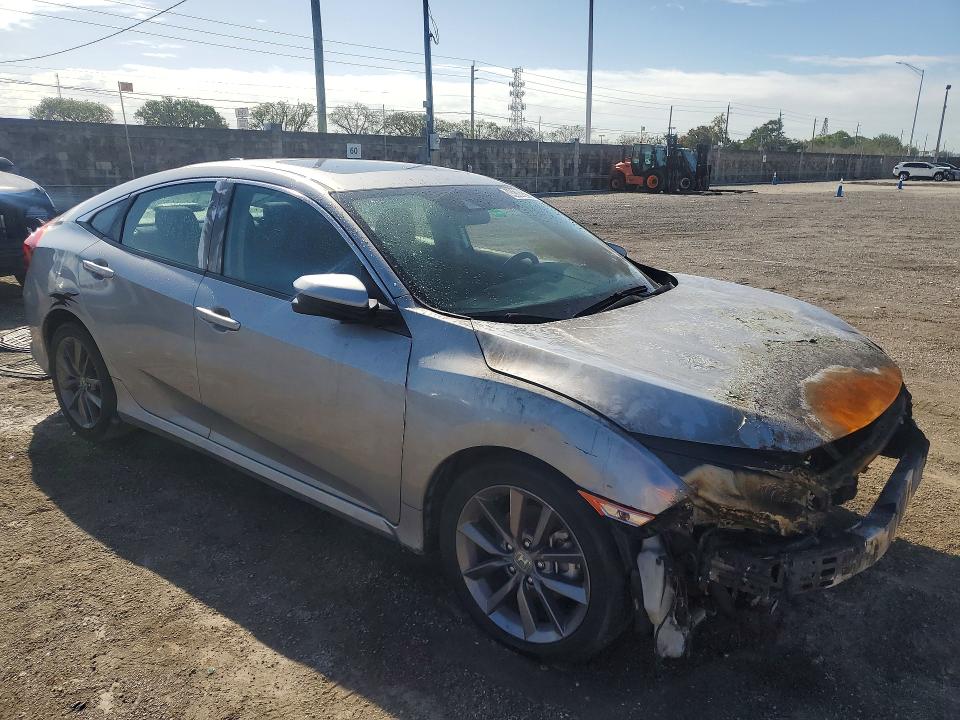 Photo 4 from auction – 2020 HONDA CIVIC with VIN 19XFC1F35LE201137