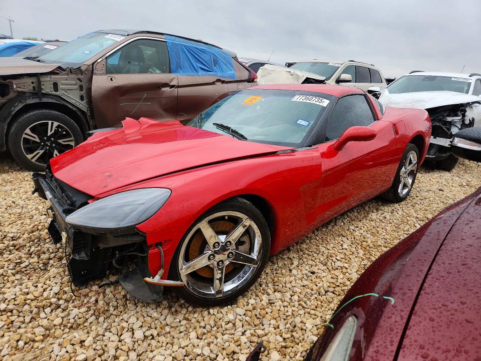 CHEVROLET CORVETTE 2007 with VIN 1G1YY26U375104537 - Photo from auction
