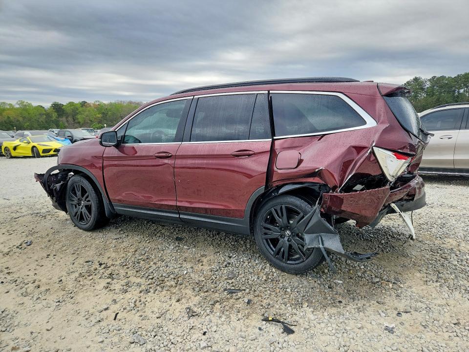 Photo 2 from auction – 2022 HONDA PILOT with VIN 5FNYF5H29NB030935