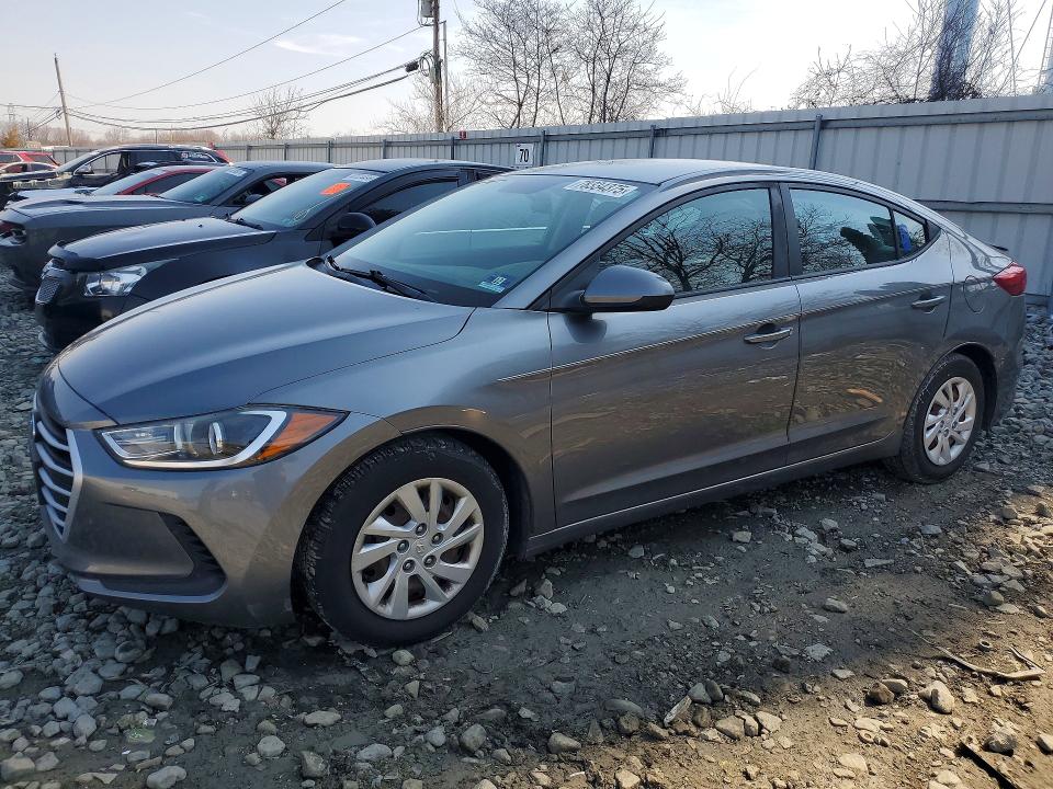 HYUNDAI ELANTRA 2018 with VIN 5NPD74LF0JH260150 - Photo from auction