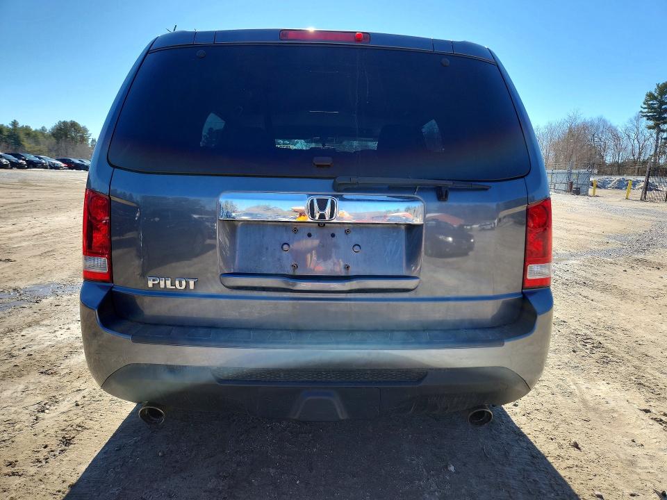 Photo 6 from auction – 2013 HONDA PILOT with VIN 5FNYF3H71DB030524
