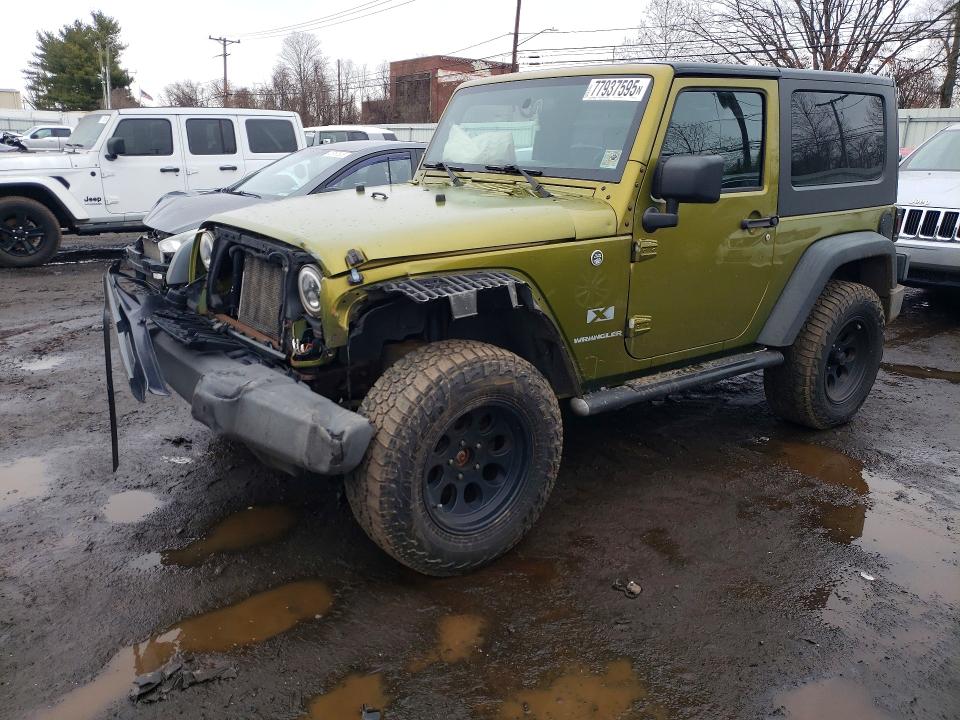 JEEP WRANGLER 2008 with VIN 1J4FA24168L516115 - Photo from auction
