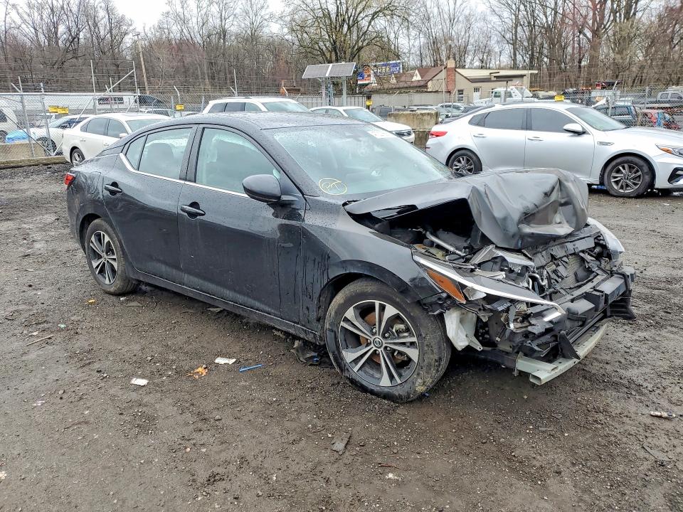 Photo 4 from auction – 2022 NISSAN SENTRA with VIN 3N1AB8CV4NY240737