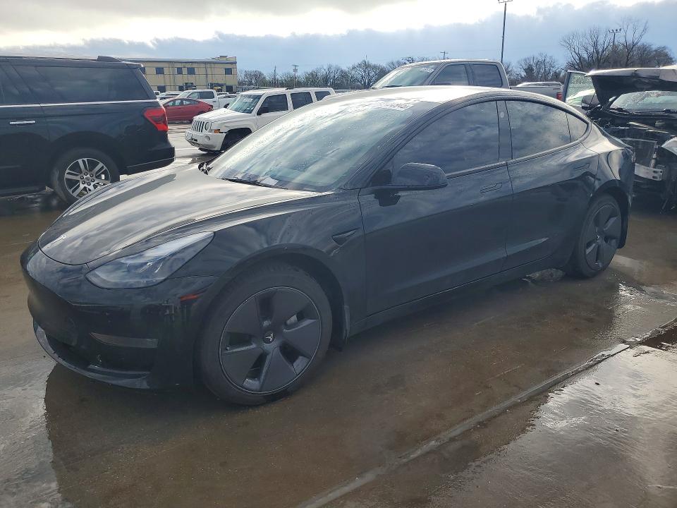 TESLA MODEL 3 2023 with VIN 5YJ3E1EA9PF698271 - Photo from auction