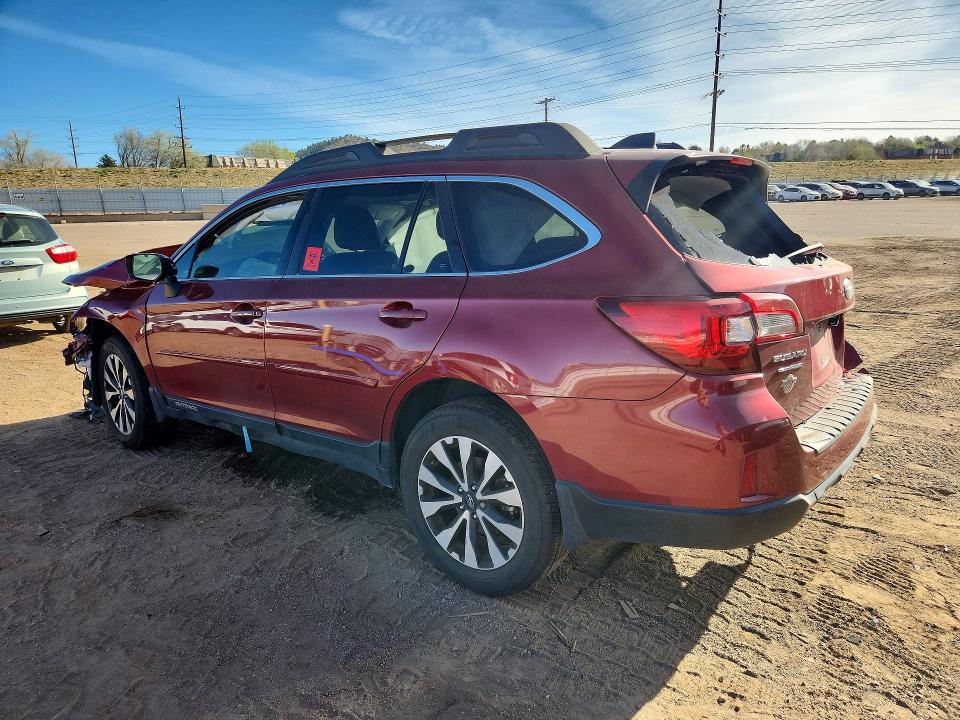 Photo 2 from auction – 2016 SUBARU OUTBACK with VIN 4S4BSBNC2G3359095