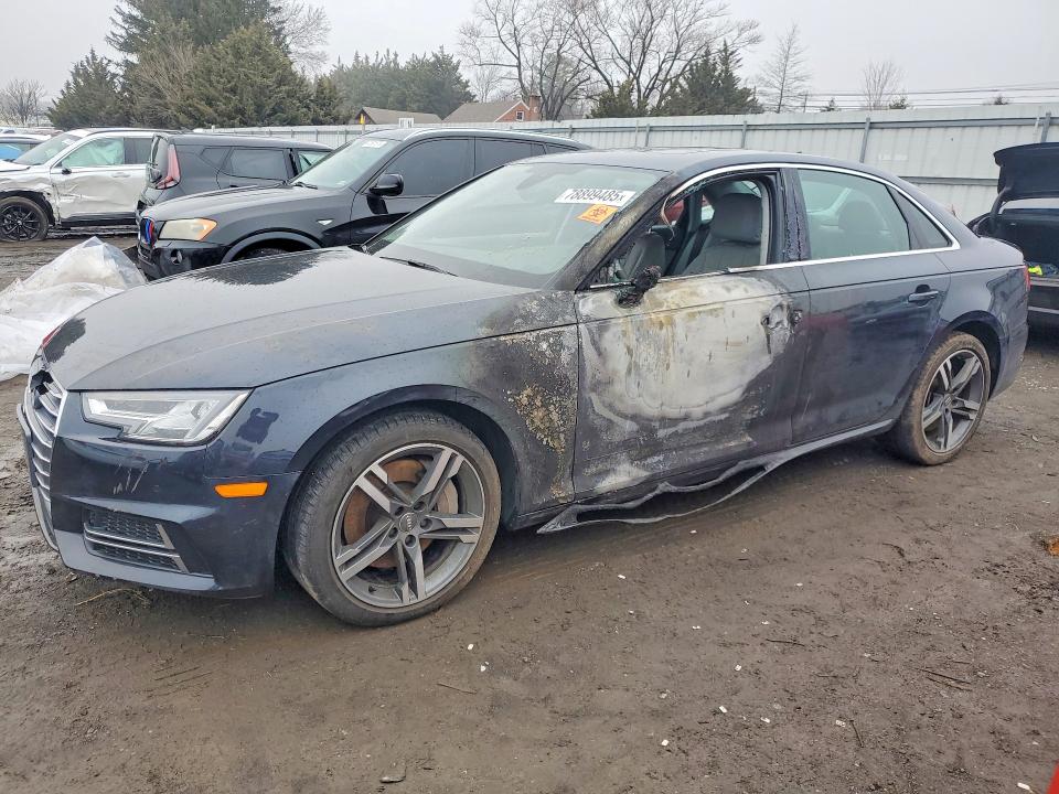 AUDI A4 2018 with VIN WAUENAF41JA093871 - Photo from auction