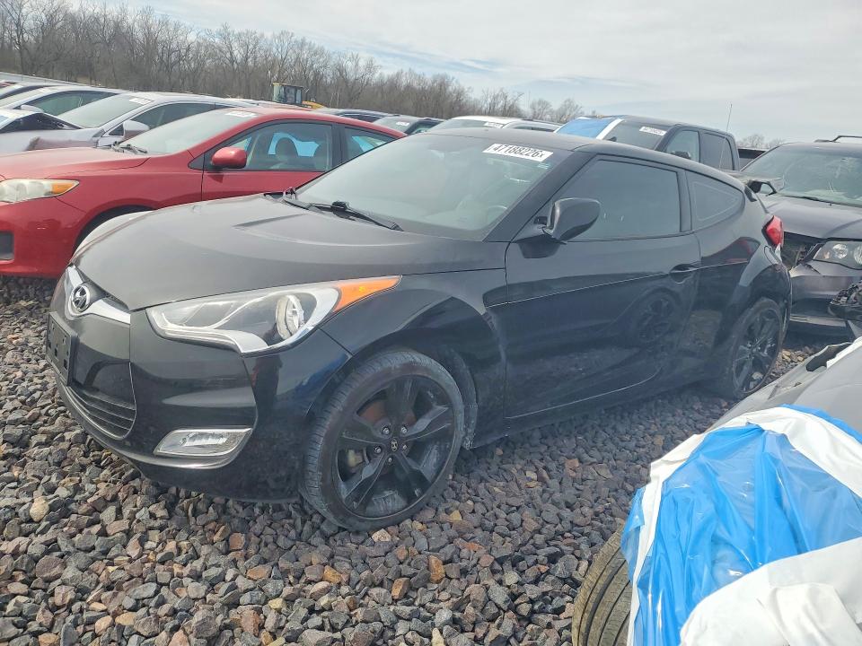 HYUNDAI VELOSTER 2014 with VIN KMHTC6ADXEU198932 - Photo from auction