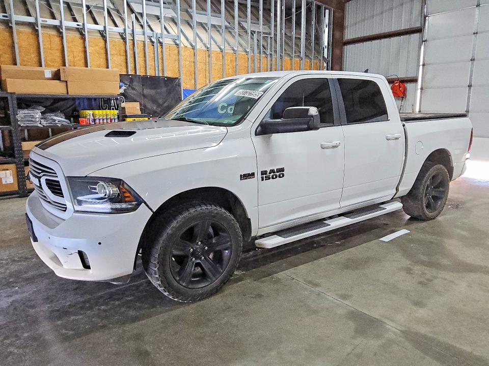 RAM 1500 2018 with VIN 1C6RR7MT9JS166623 - Photo from auction