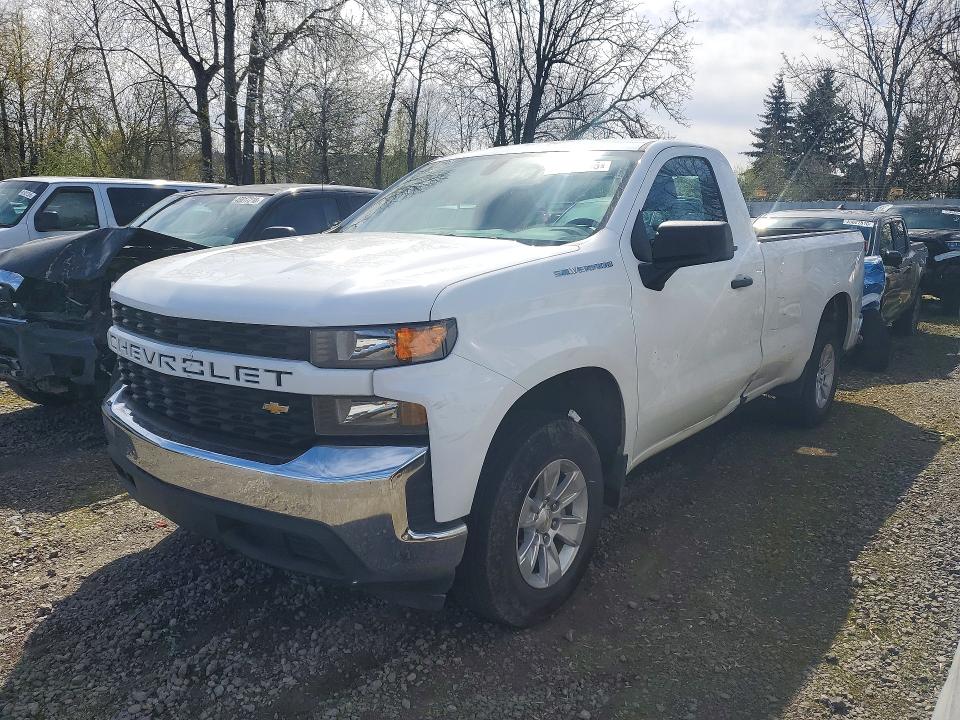 CHEVROLET SILVERADO 2021 with VIN 3GCNWAEF2MG476002 - Photo from auction