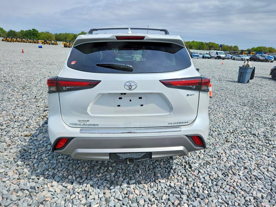Photo 6 from auction – 2025 TOYOTA HIGHLANDER HYBRID with VIN 5TDEBRCH3SS688078
