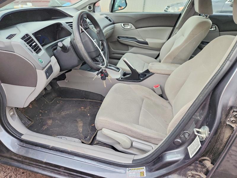 Photo 7 from auction – 2012 HONDA CIVIC with VIN 19XFB2F81CE339813
