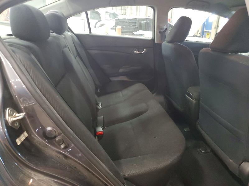 Photo 10 from auction – 2013 HONDA CIVIC with VIN 19XFB2F58DE099747