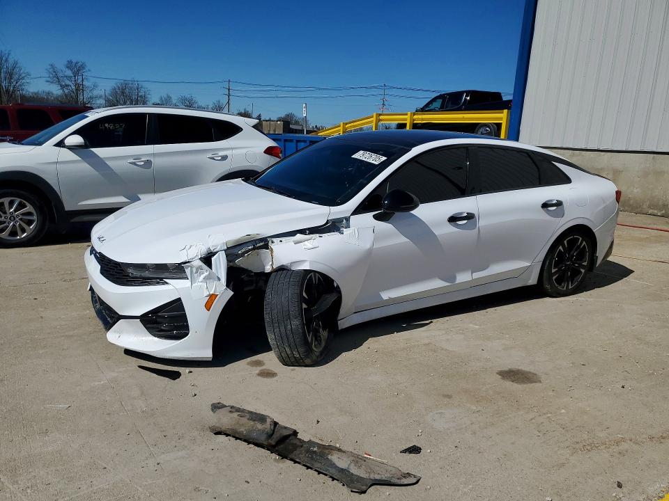 KIA K5 2022 with VIN 5XXG64J29NG149534 - Photo from auction