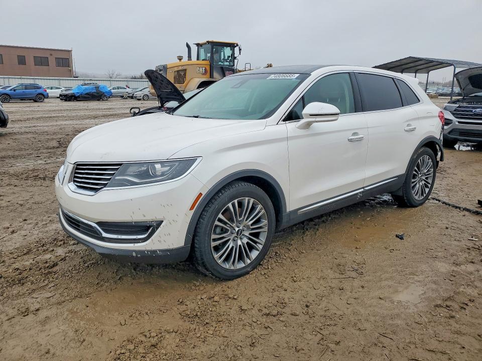 LINCOLN MKX 2016 with VIN 2LMTJ6LR7GBL80177 - Photo from auction