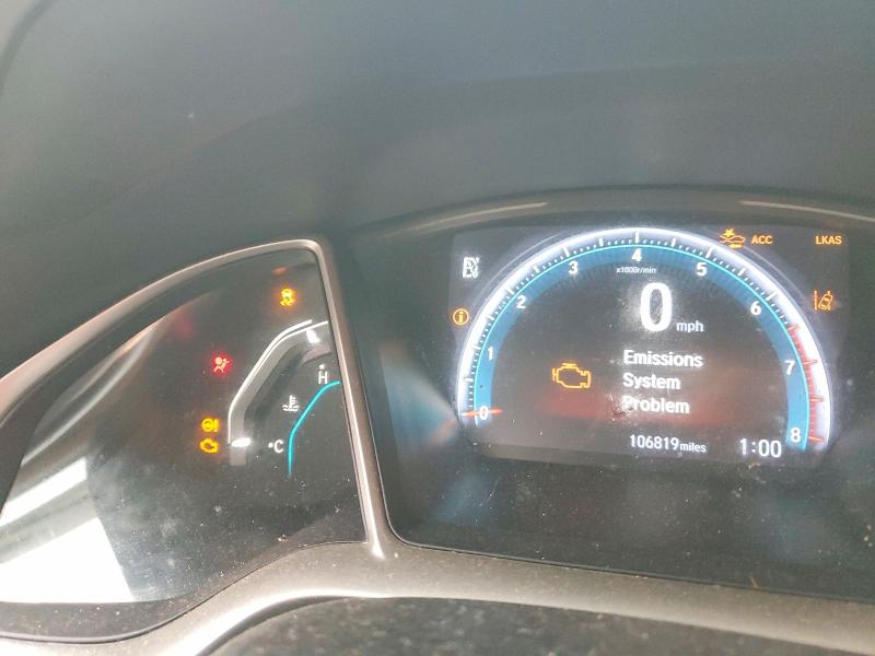Photo 9 from auction – 2020 HONDA CIVIC with VIN 19XFC1F31LE023100