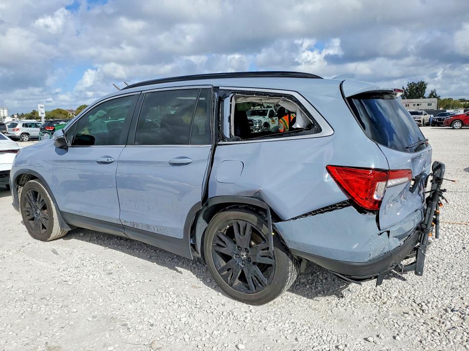 Photo 2 from auction – 2022 HONDA PILOT with VIN 5FNYF5H20NB032766