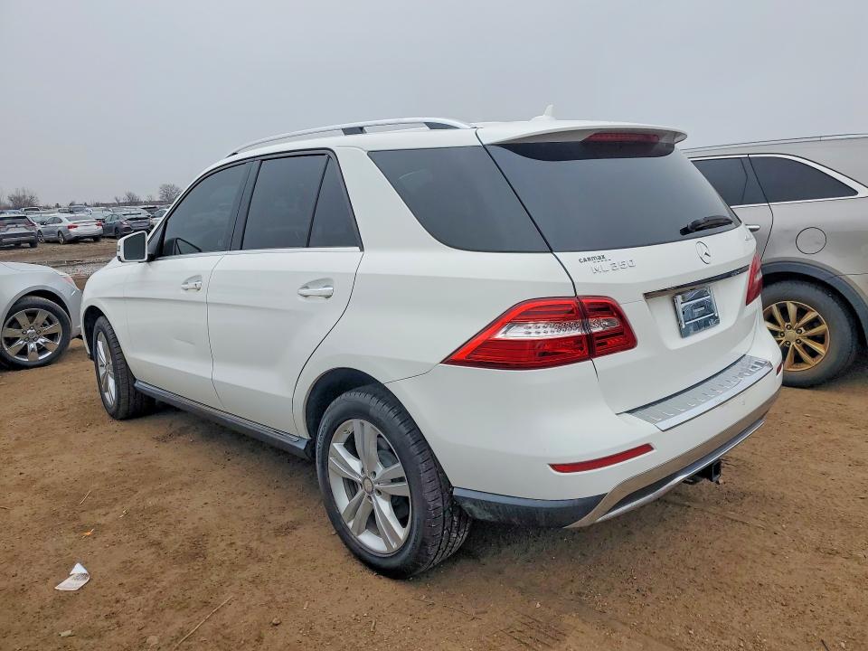 Photo 2 from auction – 2014 MERCEDES-BENZ ML with VIN 4JGDA5HB7EA395552