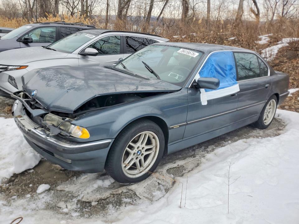 BMW 740 2001 with VIN WBAGH83401DP28865 - Photo from auction