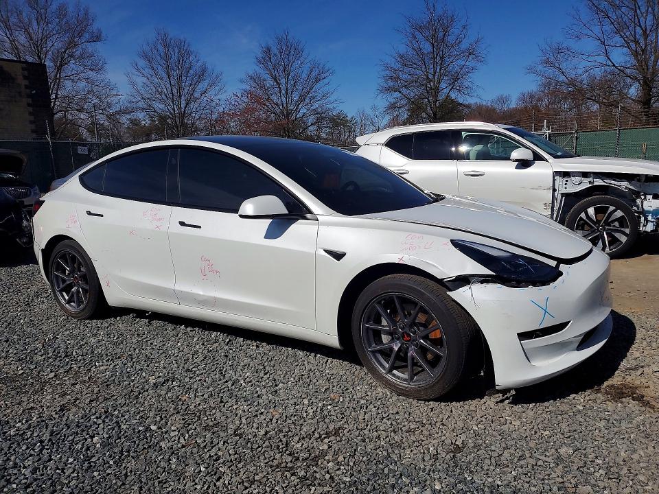 Photo 4 from auction – 2023 TESLA MODEL 3 with VIN 5YJ3E1EA6PF487612