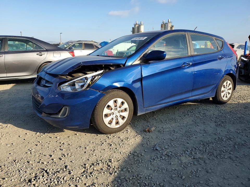 HYUNDAI ACCENT 2016 with VIN KMHCT5AE6GU255312 - Photo from auction