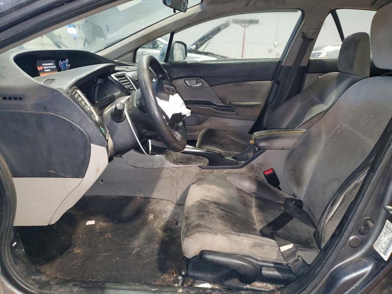 Photo 7 from auction – 2013 HONDA CIVIC with VIN 2HGFB2F42DH014236