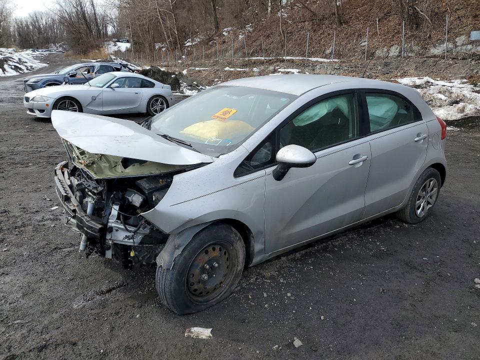 KIA RIO 2013 with VIN KNADM5A30D6228186 - Photo from auction