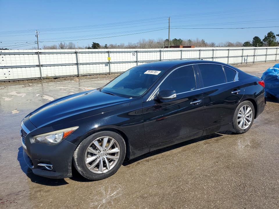 INFINITI Q50 2015 with VIN JN1BV7AR2FM410822 - Photo from auction