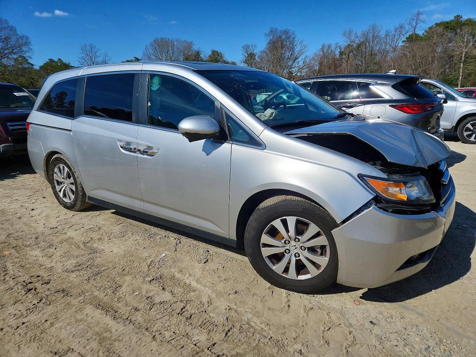 Photo 4 from auction – 2014 HONDA ODYSSEY with VIN 5FNRL5H61EB059054