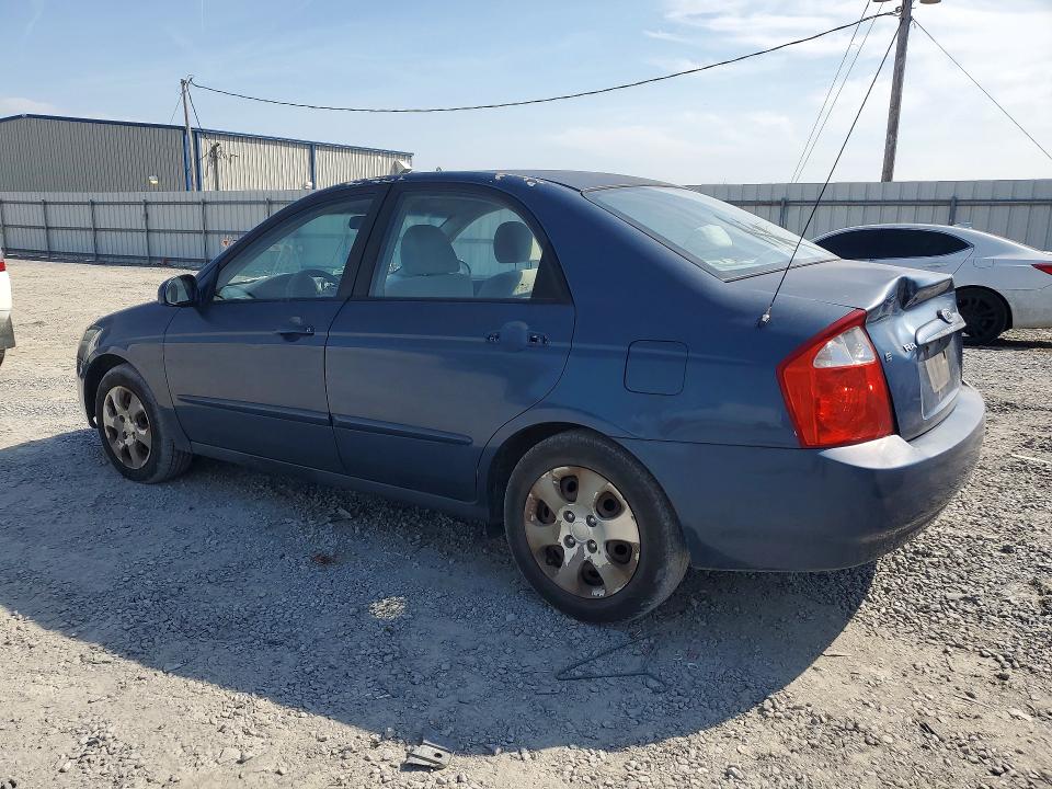 Photo 2 from auction – 2005 KIA SPECTRA with VIN KNAFE121855109028